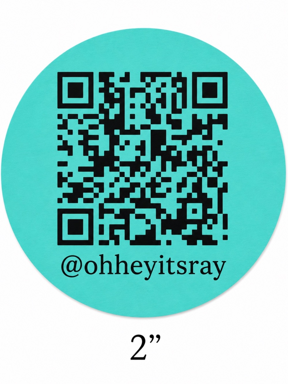120 Count Custom QR Code Sticker Request - Picture 1 of 1